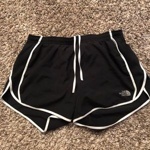 North Face Black Athletic Shorts